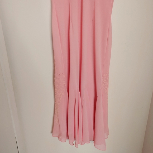 Rory vintage Y2k pink mesh floral maxi dress. Size 2XL - Picture 14 of 15